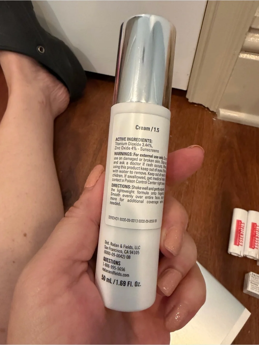 Rodan + Fields Lip & Skincare Set with Silver Packaging and Neutral Lip Shades